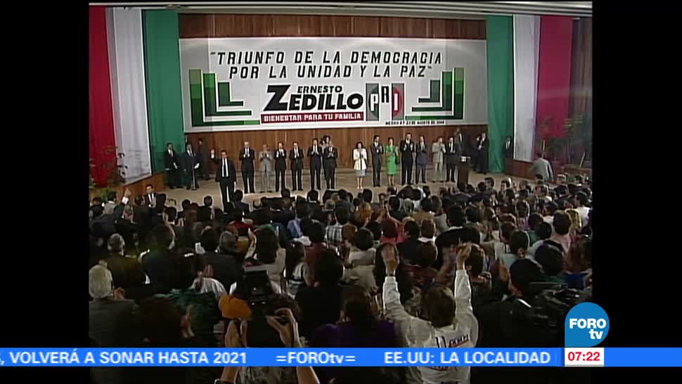 Ernesto Zedillo Gana Elección Presidencial