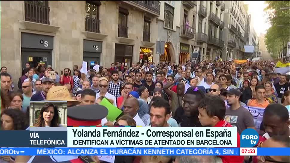Identifican, víctimas, atentado, Barcelona