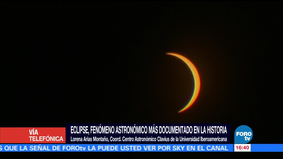 Eclipse Solar Cdmx Lorena Arias Especialista De La Universidad Iberoamericana