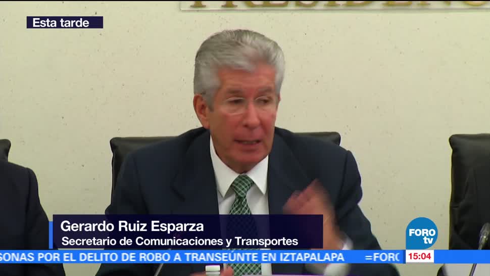 Ruiz Esparza Comparece Paso Express Secretario De Comunicaciones Gerardo Ruiz Esparza