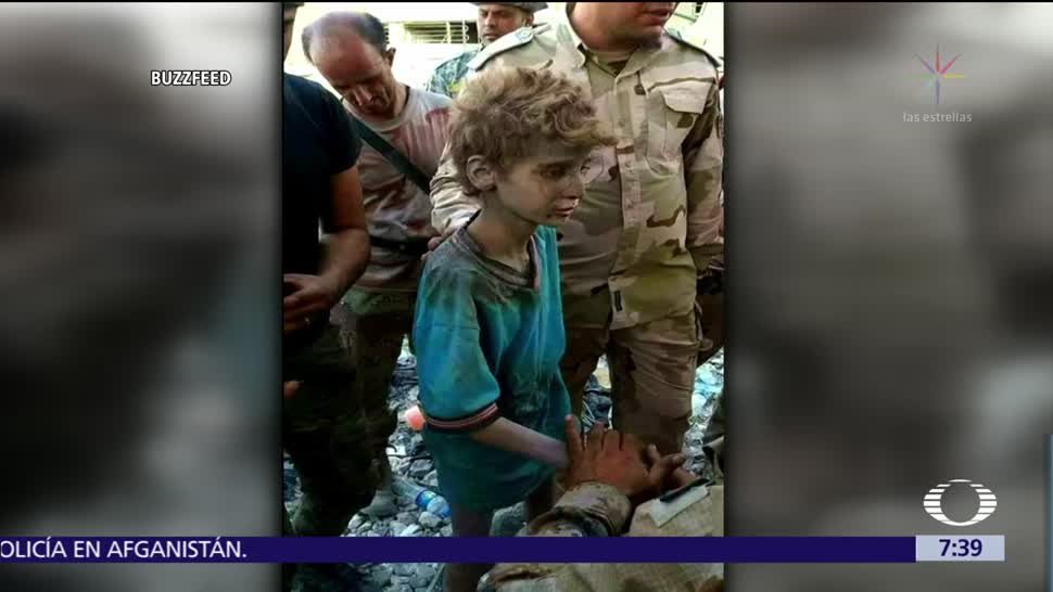 Niño Yazidí Liberado Estado Islámico