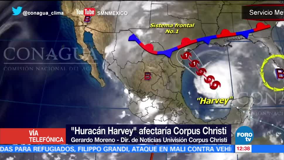 Declaran Emergencia Texas Huracán Harvey