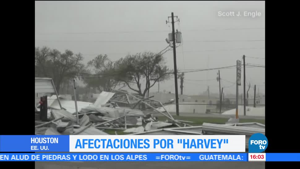 Houston en riesgo de inundación por Harvey