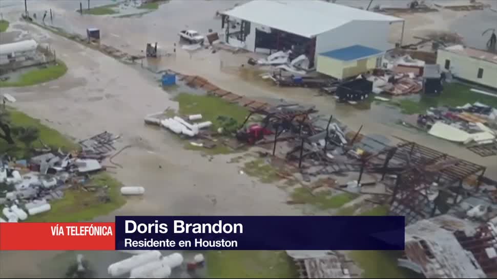 Siguen Lluvias Houston Doris Brandom Testigo