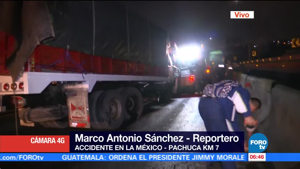 Accidente, autopista, México, Pachuca