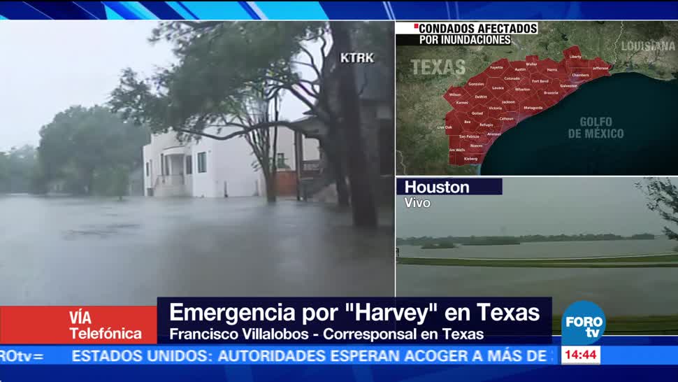 Harvey Afectados Texas Huracán Harvey Estados Unidos