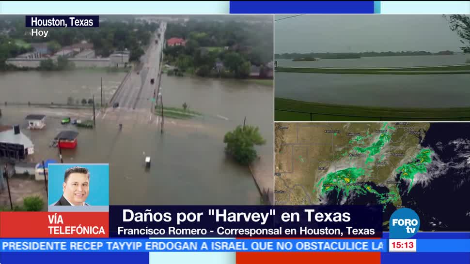 Continuan Lluvias Paso Harvey Texas Eu