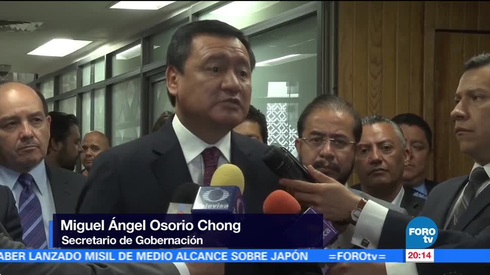 Osorio Chong niega gobiernorelación publicación Anaya