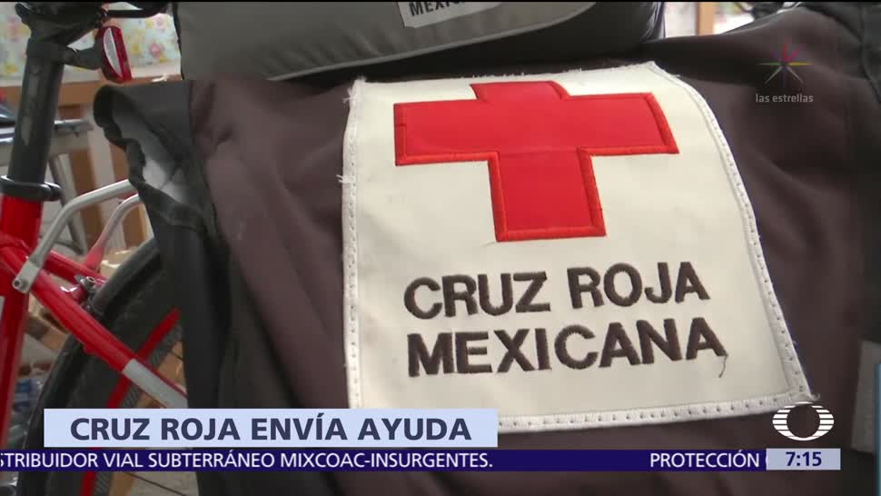 Cruz Roja Mexicana Enviará Socorristas