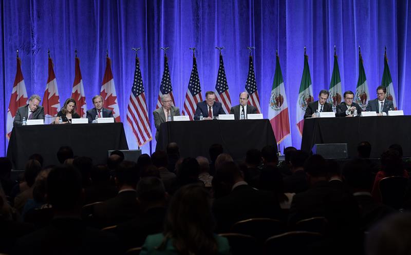 Concluye primera ronda de renegociaciones del TLCAN en Estados Unidos