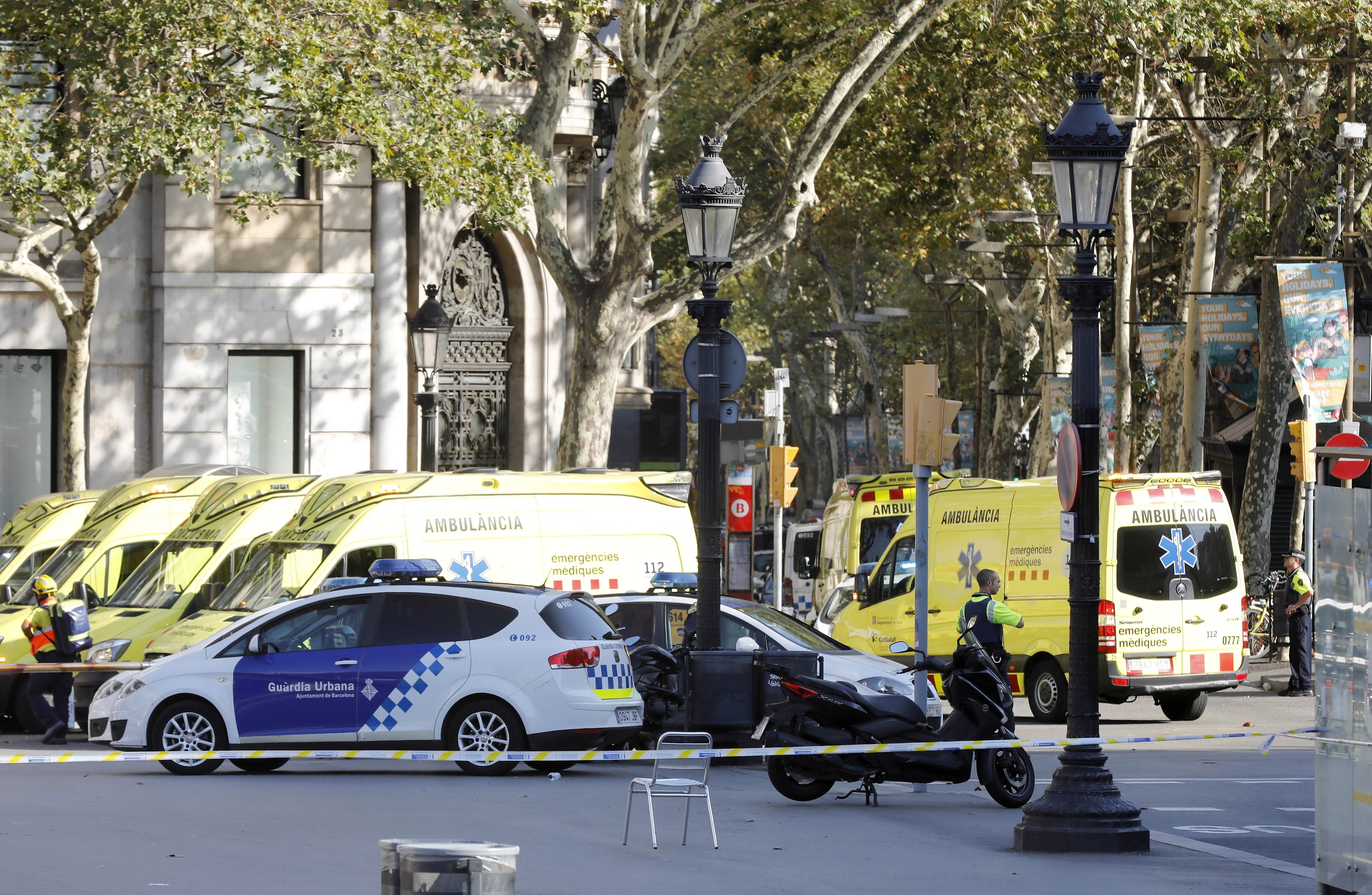 Policía confirma que el atropello de Barcelona es un atentado terrorista