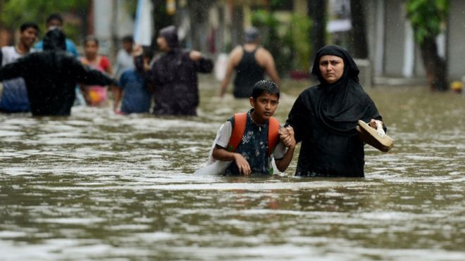 Inundaciones, Asia, Lluvias, Monzón, nepal, india, Bangladesh