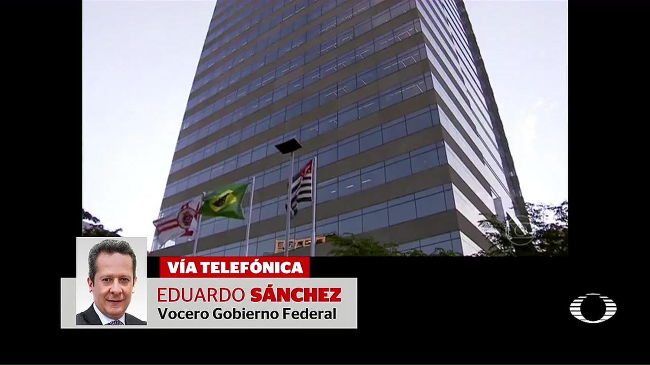 El vocero del Gobierno Federal, Eduardo Sánchez, calificó como "absurdo y de mala fe" vincular la campaña del presidente EPN con las investigaciones por el caso Odebrecht