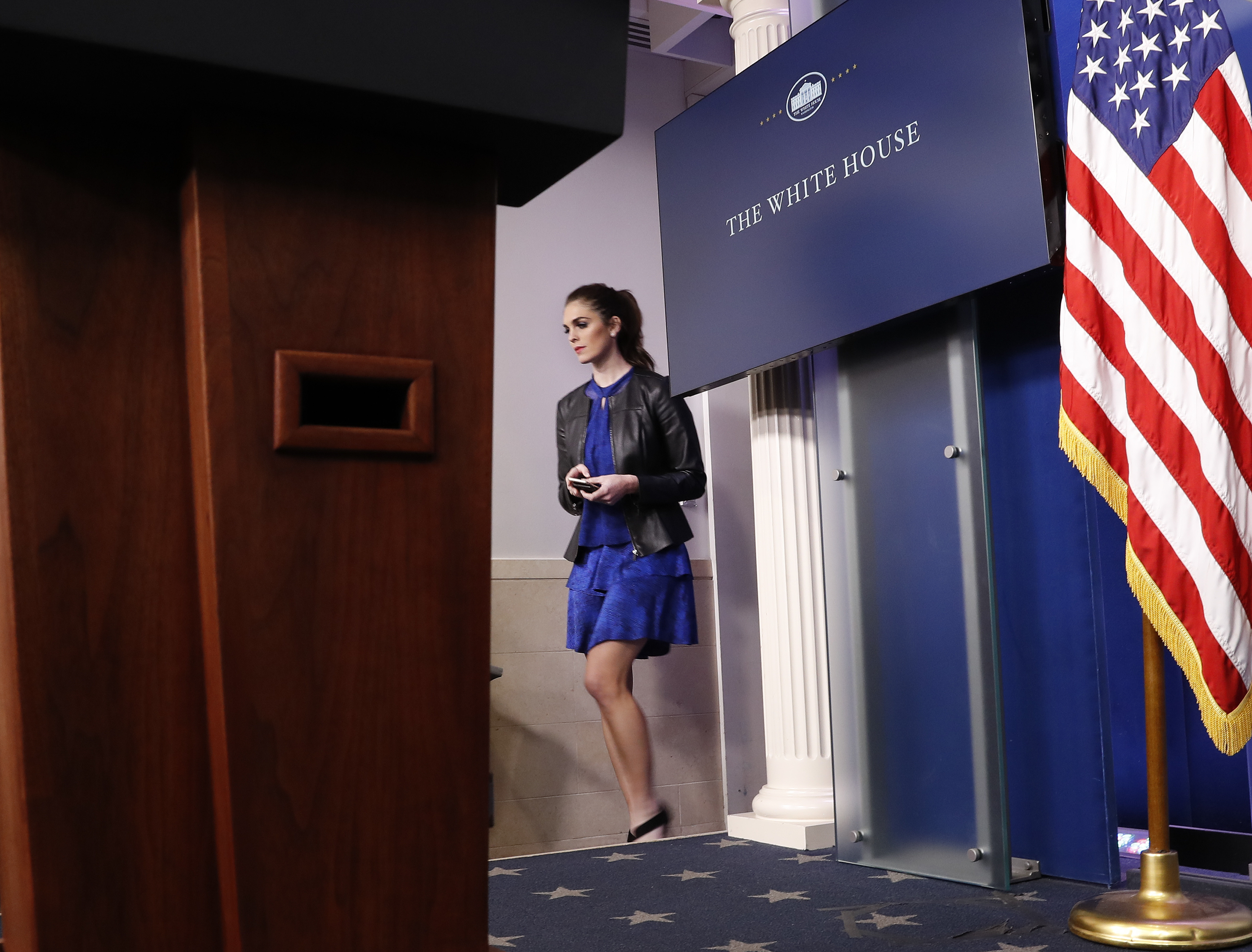 Hope Hicks, nueva directora interina de Comunicaciones en la Casa Blanca