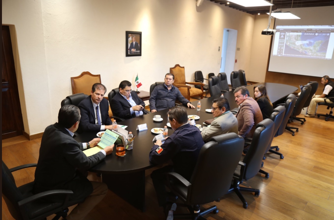 Autoridades de Puebla se preparan ante franklin