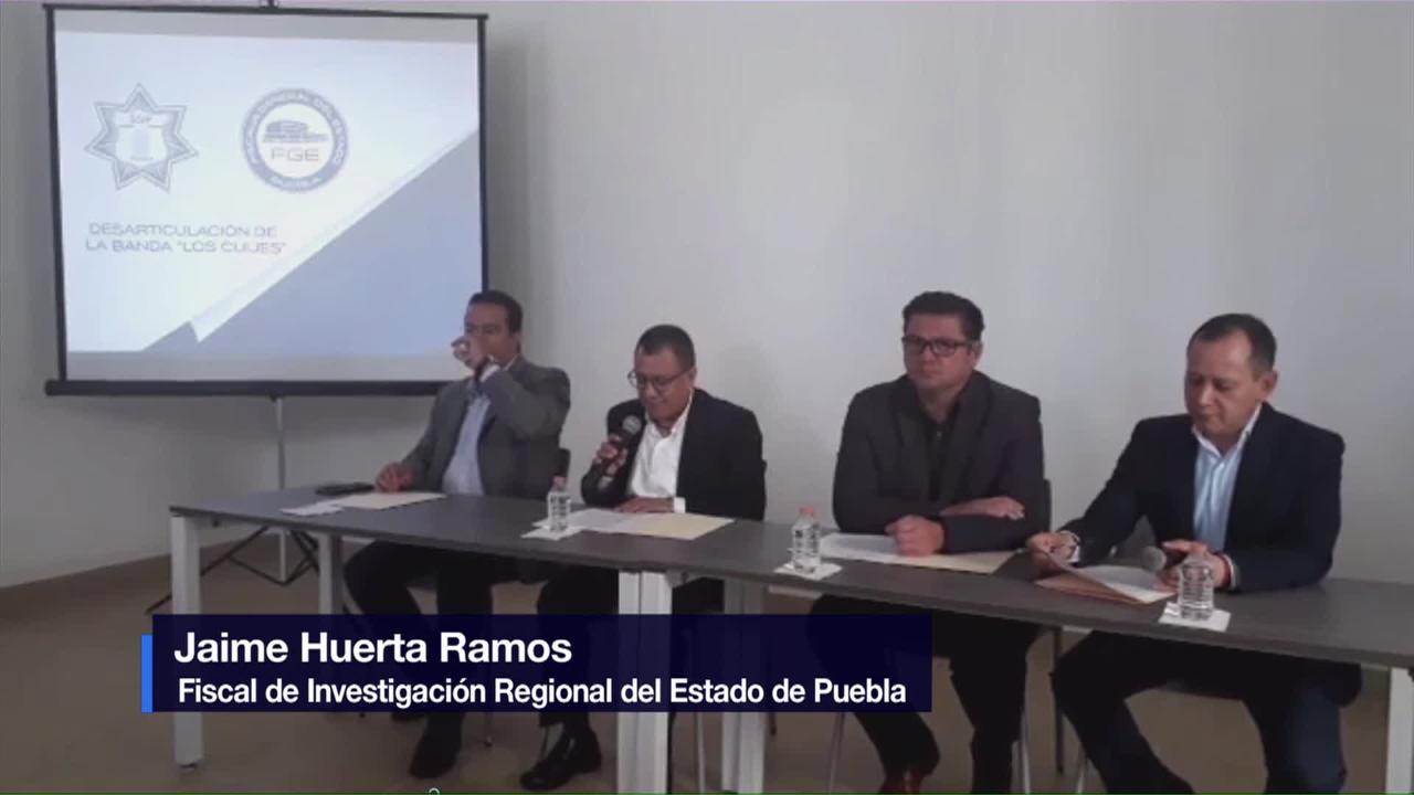 Desarticulan Banda Cuijes Puebla Durante Un Operativo Autoridades De Puebla