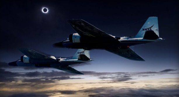 Aviones de la NASA perseguirán eclipse solar del 21 de agosto