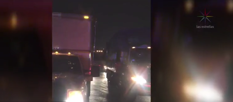 Tránsito afectado en la autopista México Toluca por bloqueo 