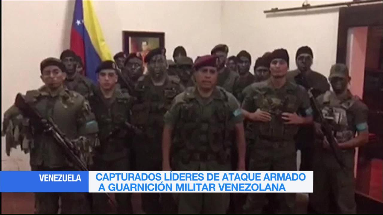Capturan Lideres Ataque Armado Cuartel Militar Venezuela