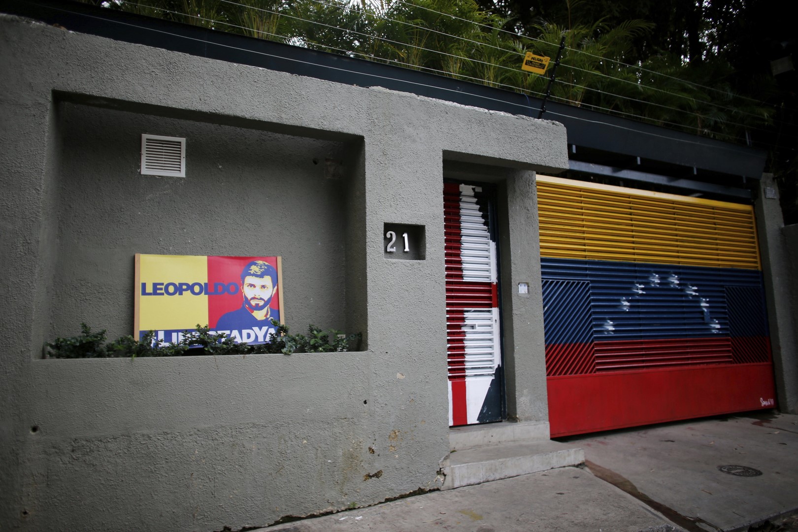 Casa del opositor venezolano Leopoldo López