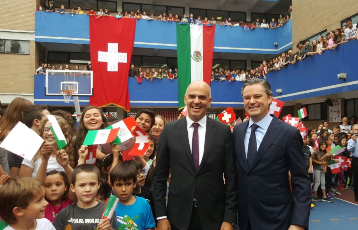 mexico y suiza firman acuerdo colegios biculturales