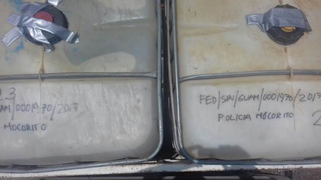 Bidones con combustible robado son incautados por autoridades de Sinaloa