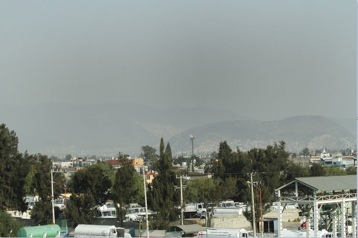 Mala, la calidad del aire en tres municipios mexiquenses y en Tláhuac, CDMX