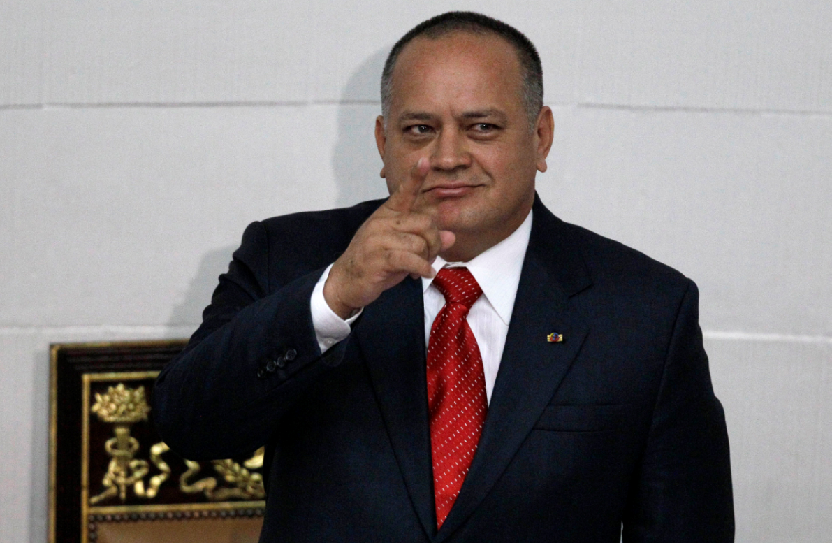 Diosdado Cabello es uno de los dirigentes más importantes del oficialismo