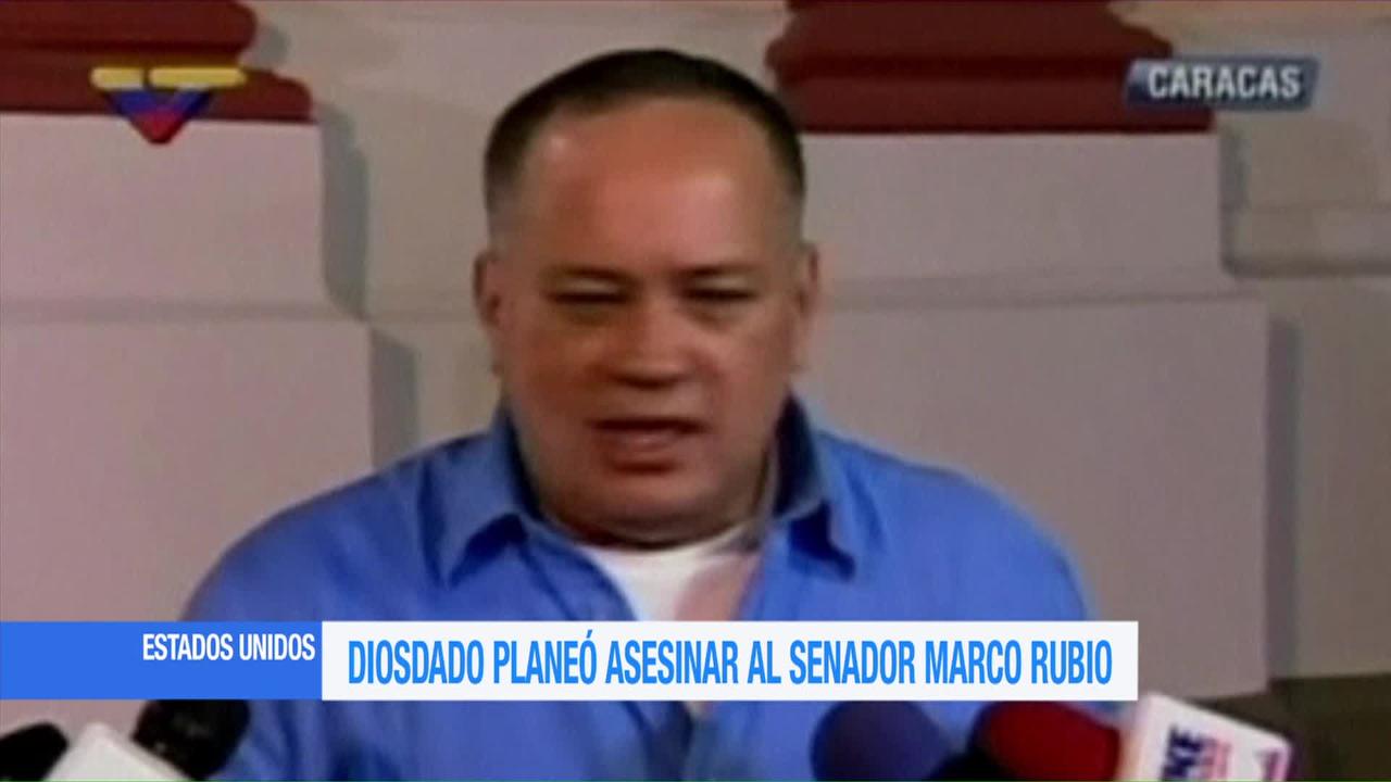 Diosdado Cabello, planeó, asesinar, Marco Rubio