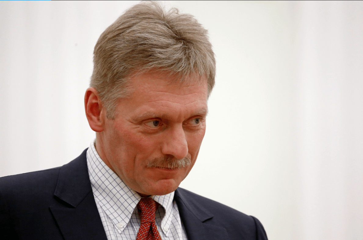 Dmitri Peskov, portavoz del Kremlin, durante conferencia