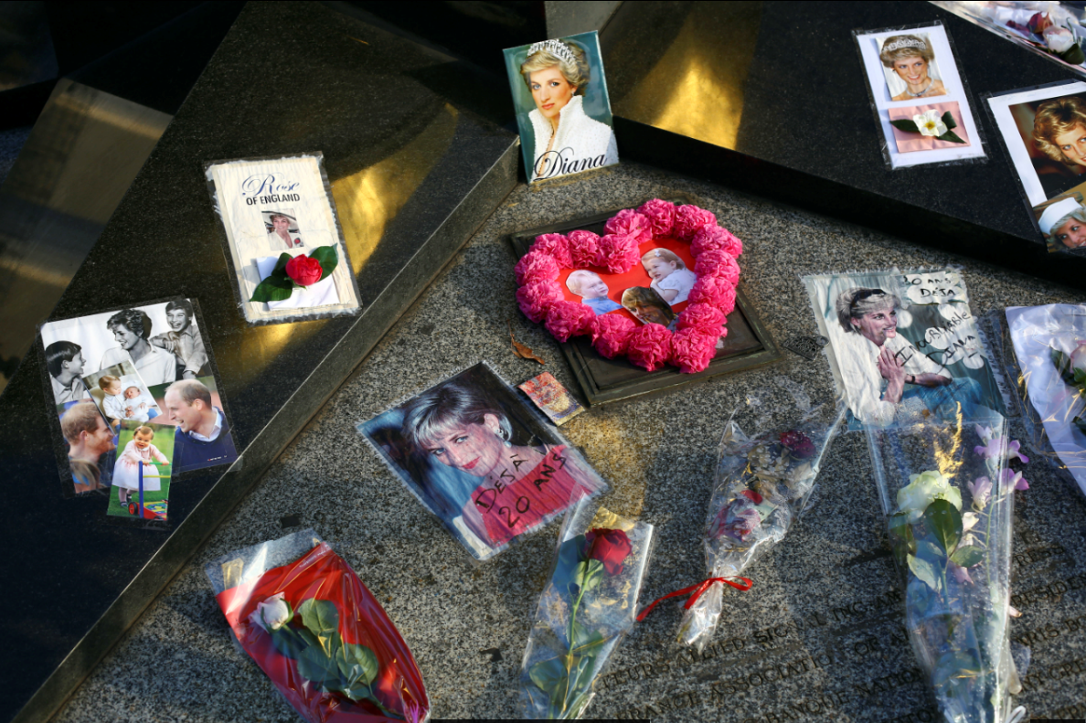 El tributo a Diana se hace presente a 20 años de su muerte