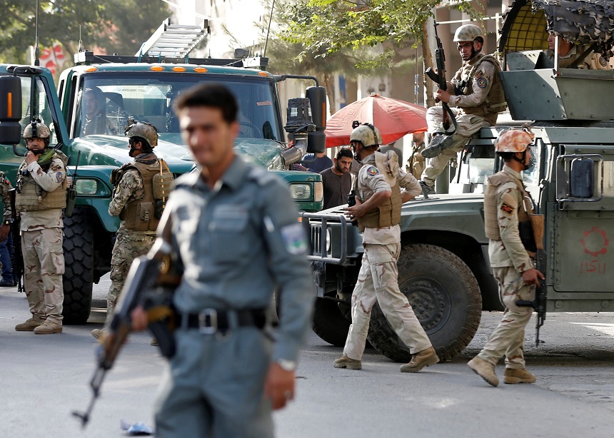 fuerzas seguridad afganas acuden ataque suicida