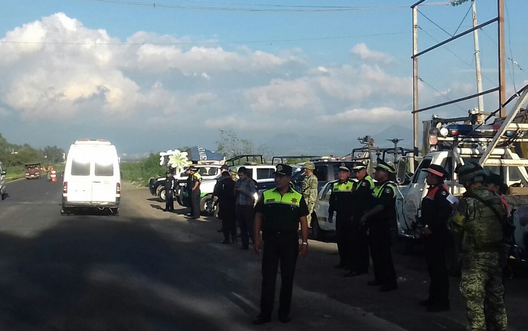 talamontes atacan a policías en Villa del Carbón