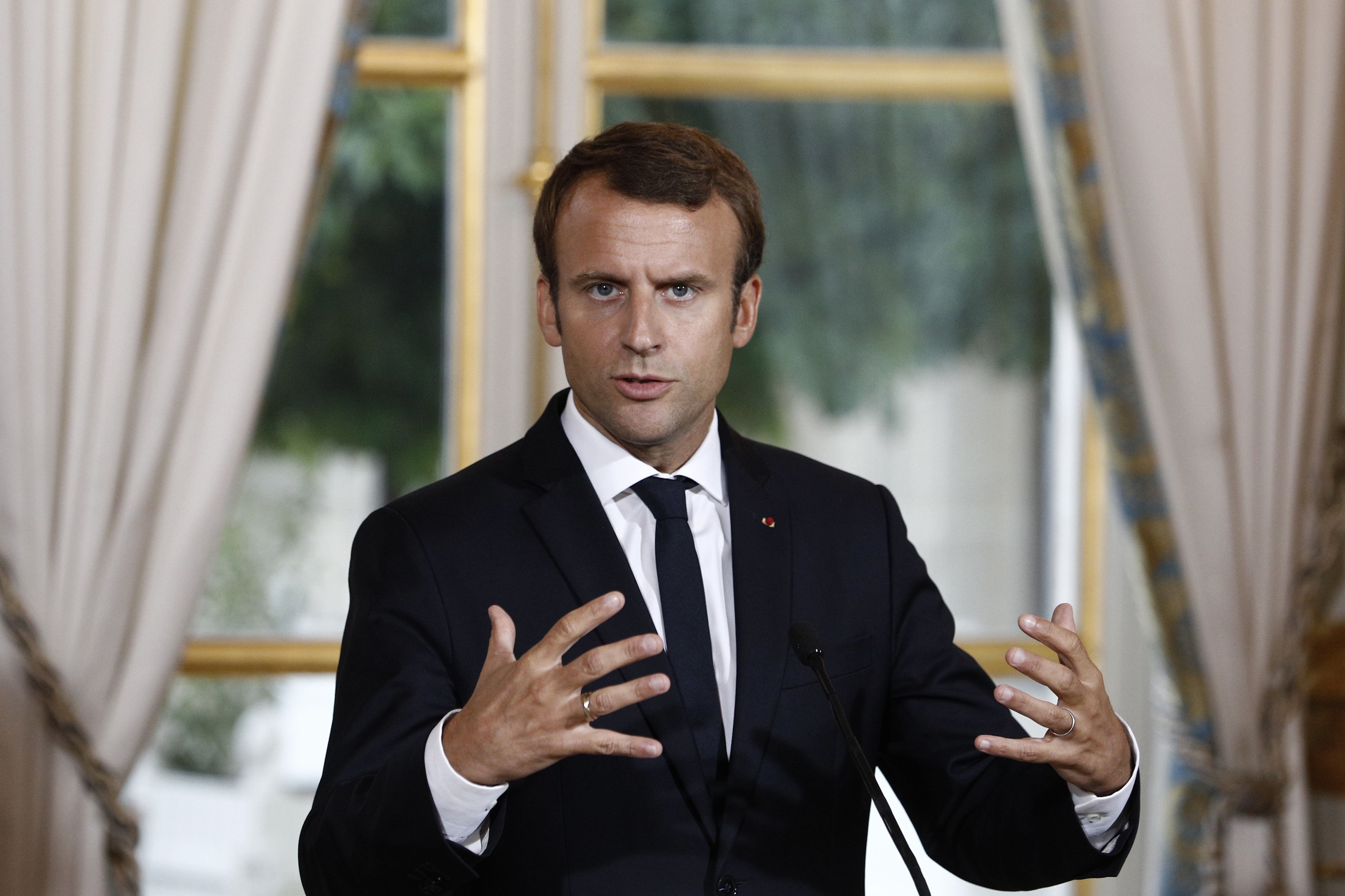 Emmanuel Macron presentó su reforma laboral