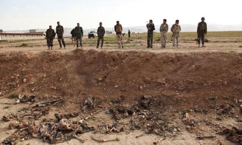 Hallan fosa común con 50 cadáveres de víctimas del Estado Islámico en Irak