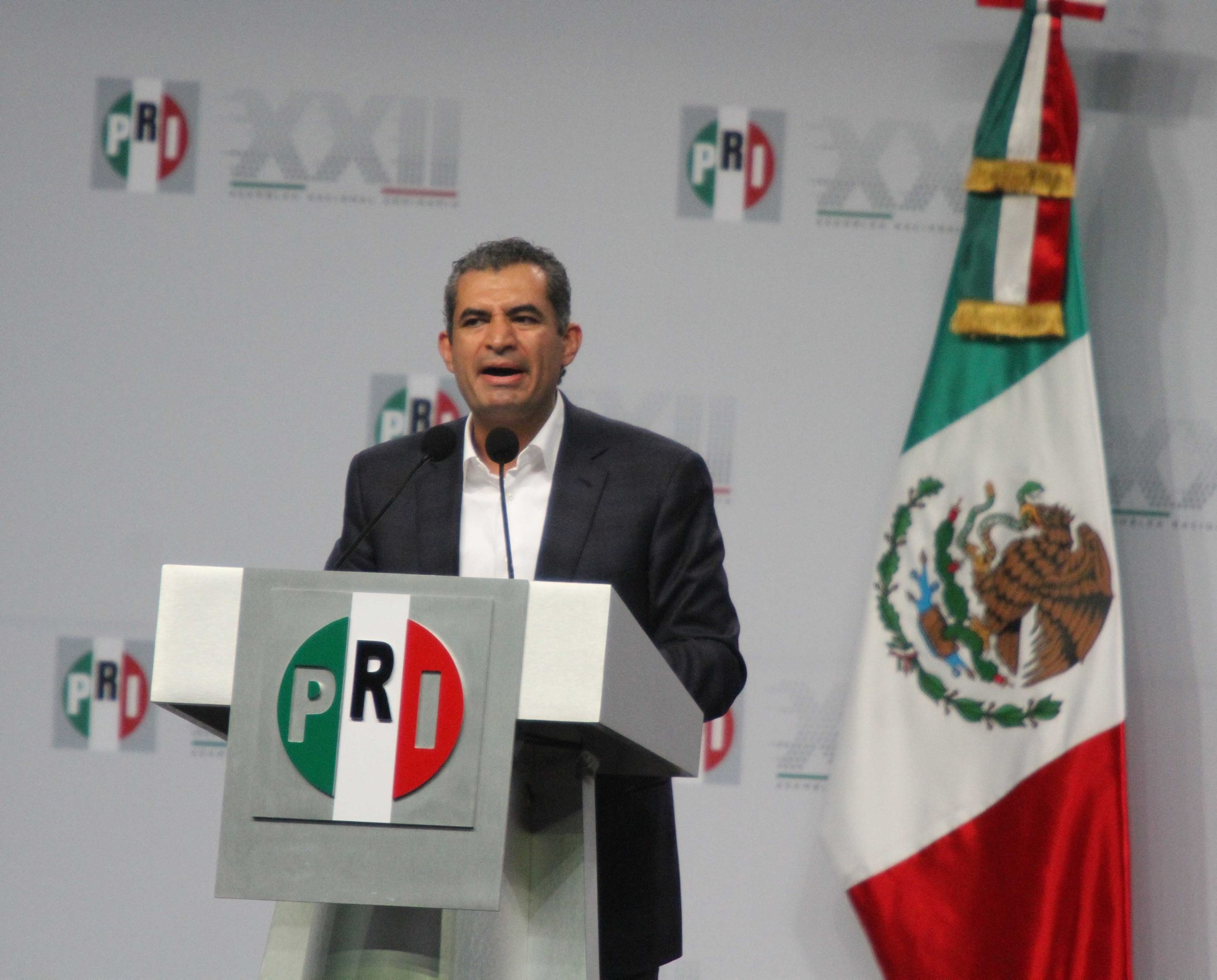 Enrique Ochoa Reza, líder nacional del PRI