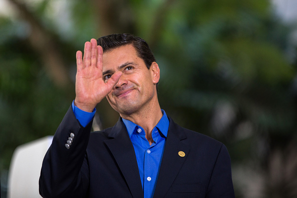 Enrique Peña Nieto acude a una reunión en Colombia