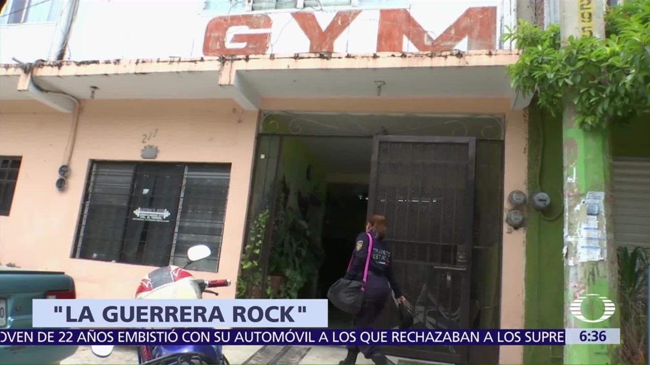 mujer Policía Luchadora Guerrera Rock