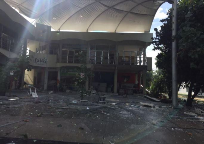 Se registra una explosión en centro comercial de Colima