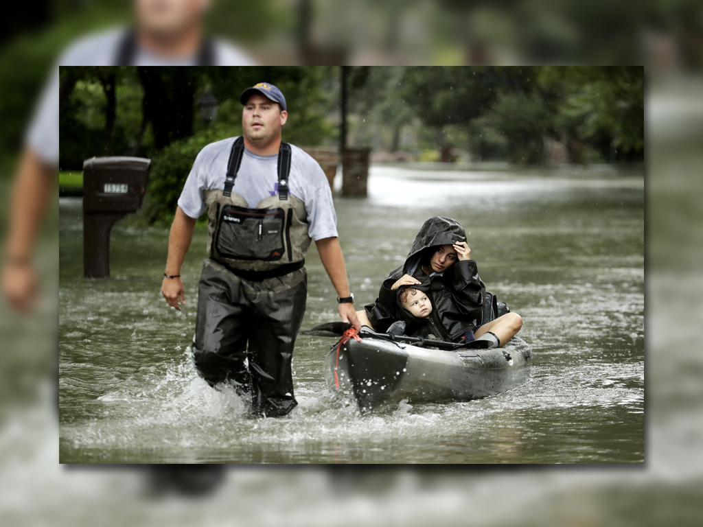 Continuan los rescates en Houston Texas