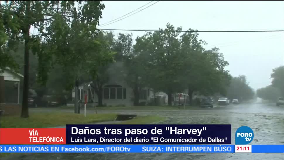 ‘Harvey’ provoca éxodo en Texas Luis Lara