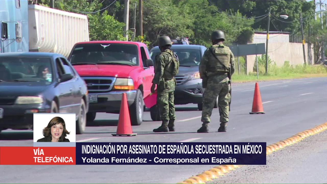 Indignación Asesinato Española México