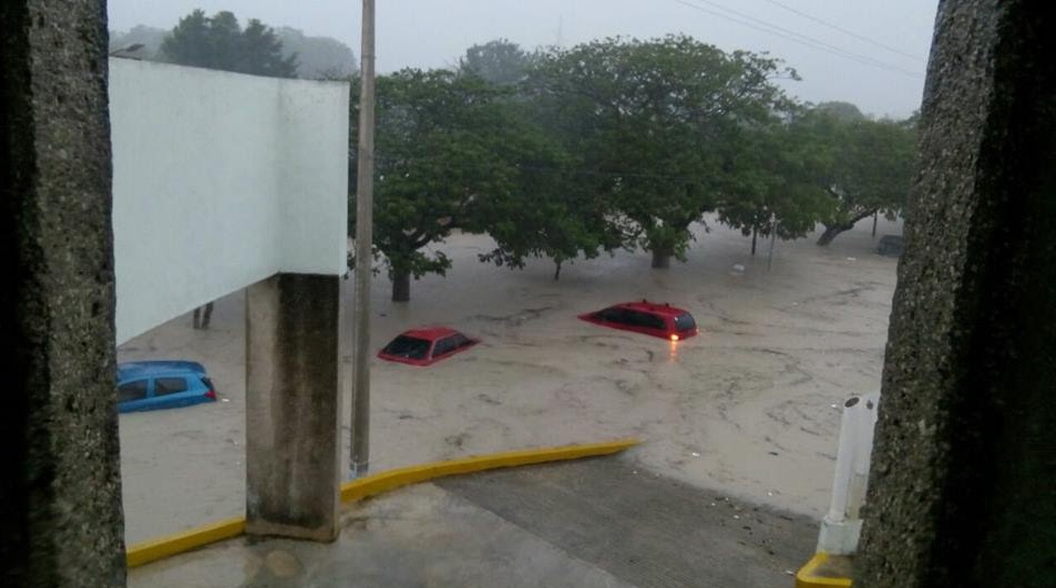 Franklin provoca lluvias e inundaciones en Campeche