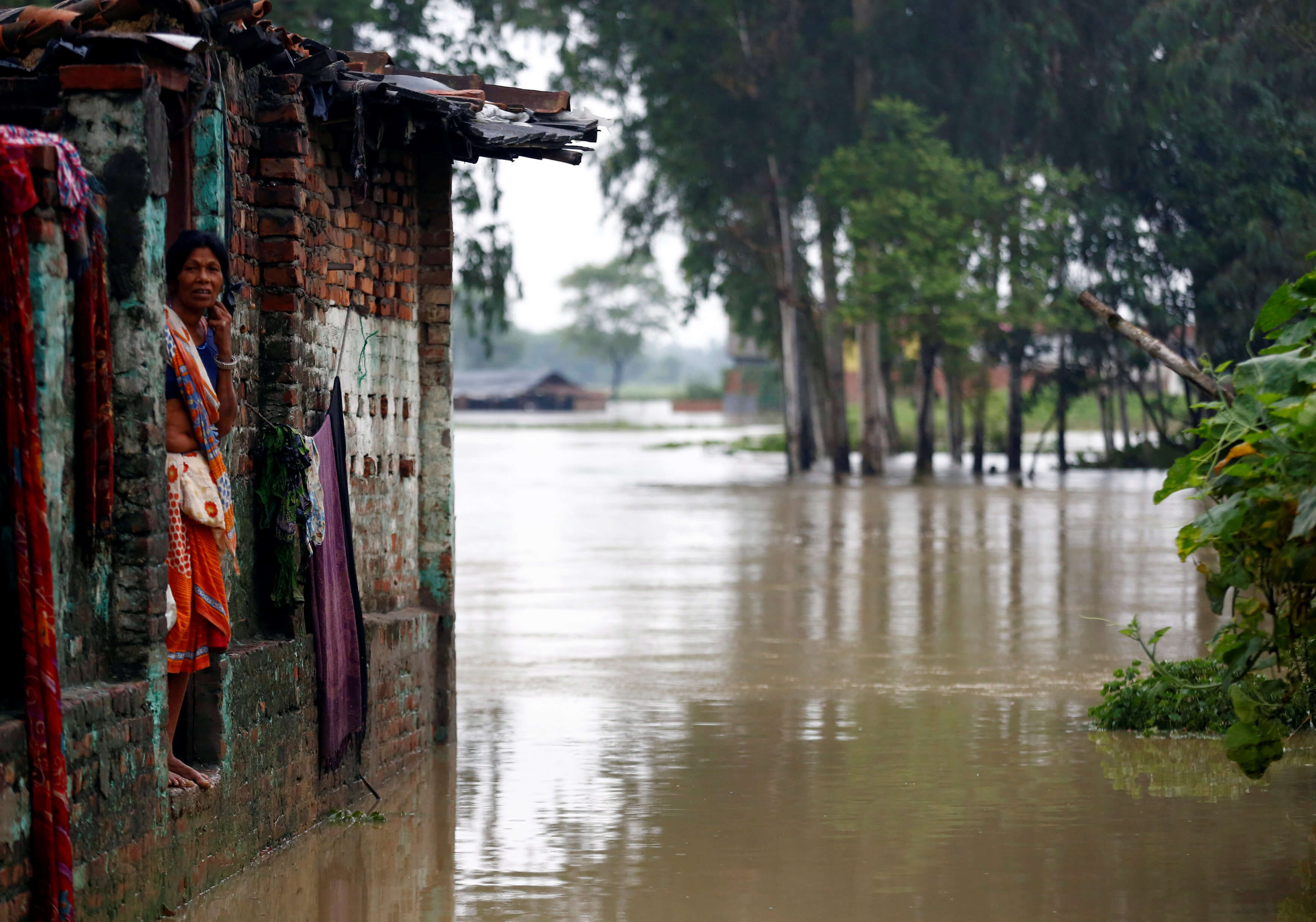 Lluvias intensas provocan inundaciones en Nepal 
