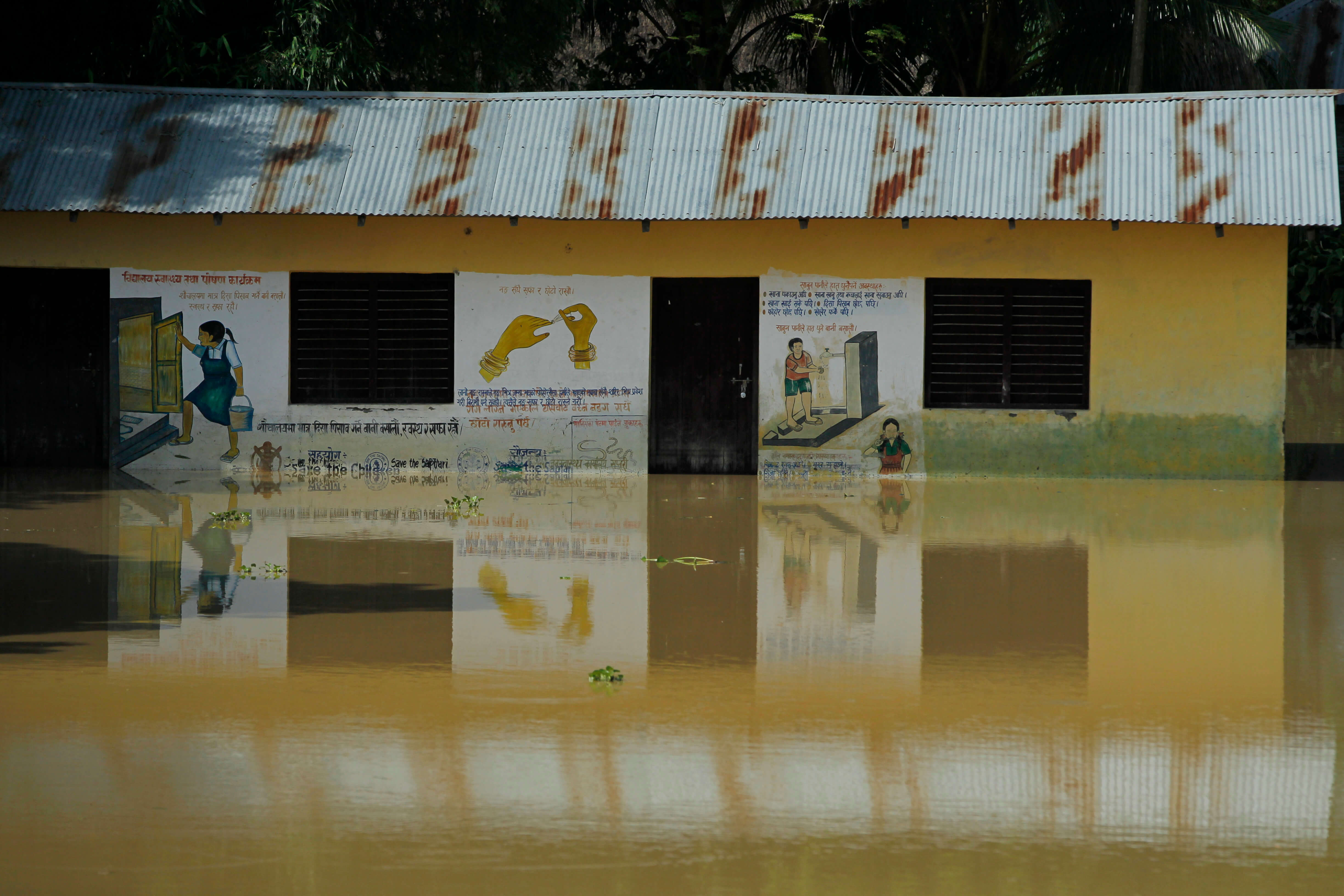 Inundaciones en Nepal tras semanas de lluvias monzónicas