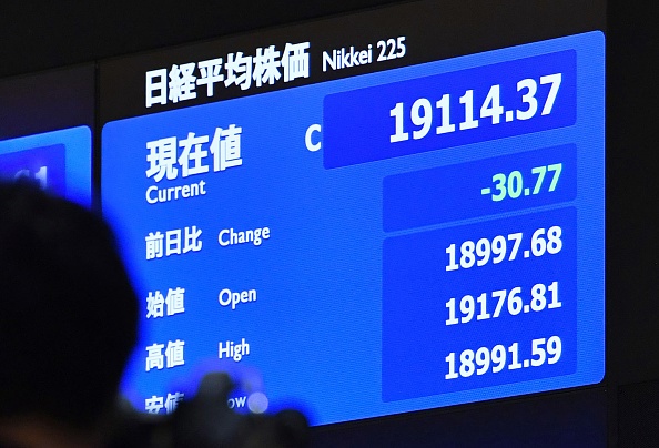La Bolsa de Tokio empieza la semana con retrocesos
