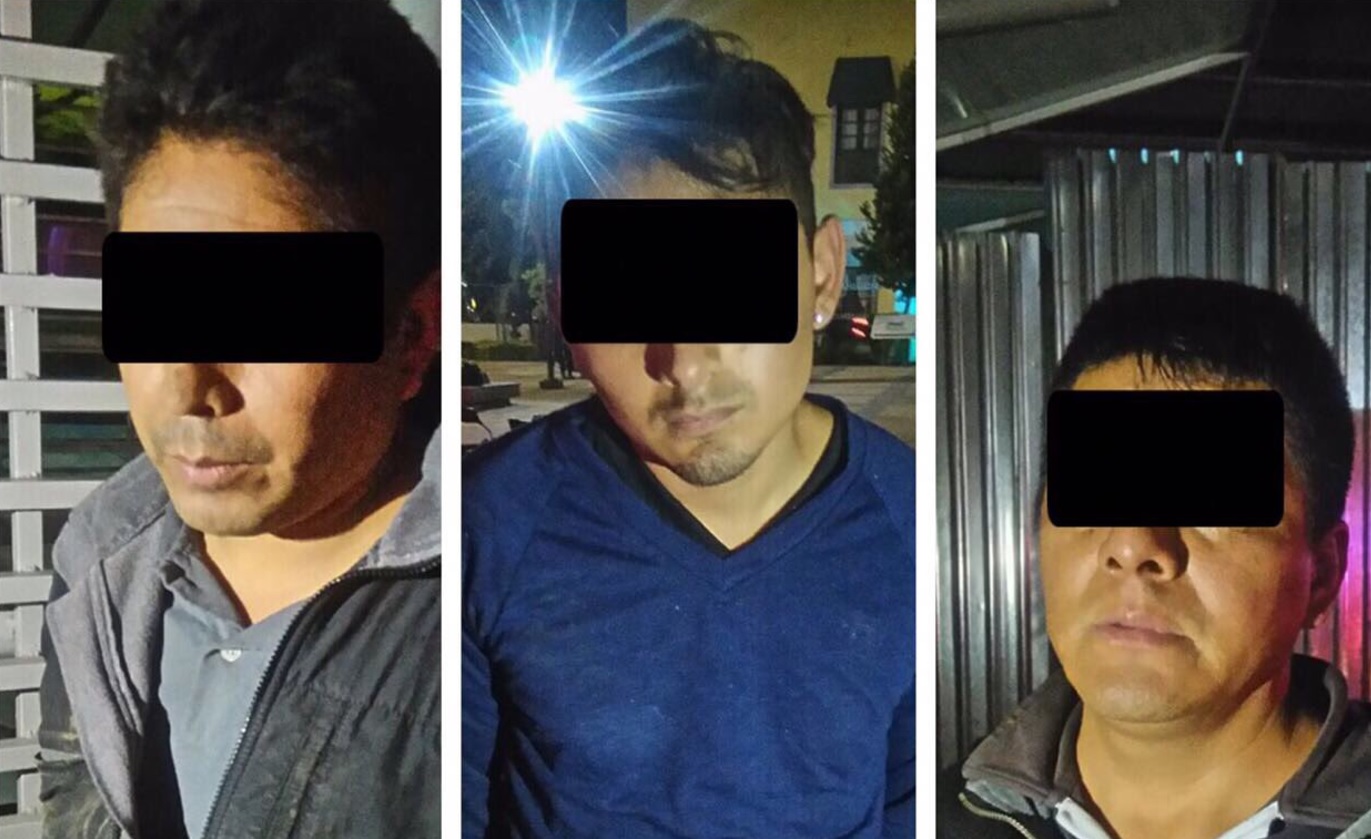 Capturan tres ladrones viviendas Lomas Chapultepec