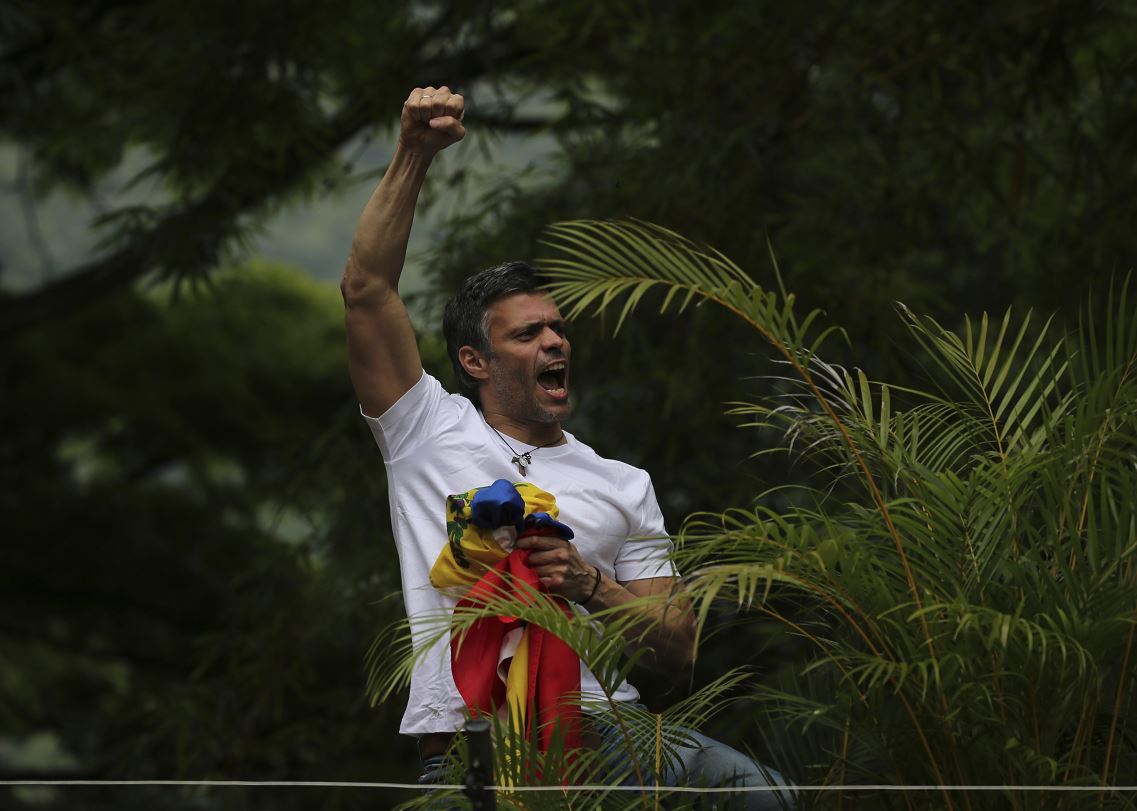 Leopoldo López, opositor venezolano. (AP, archivo)