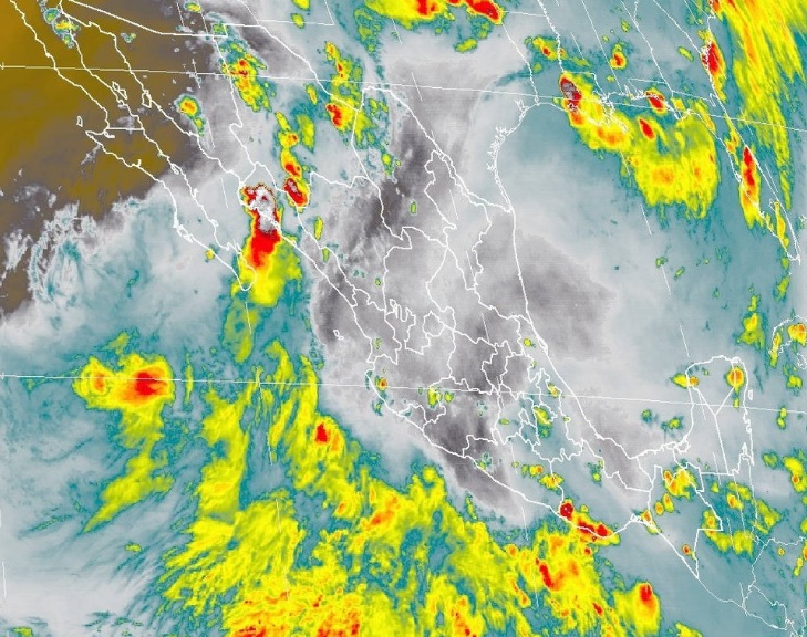 SMN pronostican lluvias por onda tropical 25