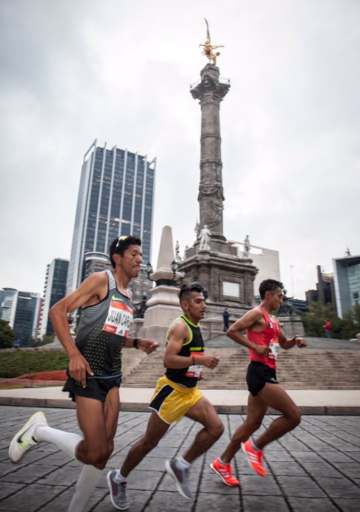 Vigilan tres mil 500 policías Maratón de la Ciudad de México